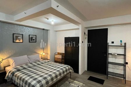 Jual Apartment Kalibata City 2 BR Dijadikan Studio Full Furnished, Tower Kemuning, Lokasi Super Strategis, Langsung di Atas Mall Kalibata City