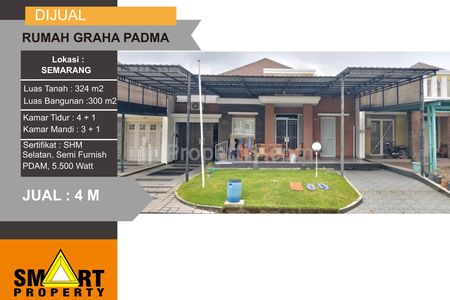 Jual Rumah Graha Padma Dekat Sekolah Karang Turi dan Mall Padma Piazza Semarang