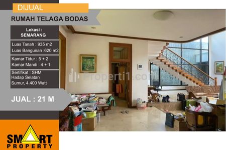 Jual Rumah Hadap Selatan Dekat AKPOL di Telaga Bodas Raya, Gajah Mungkur, Semarang