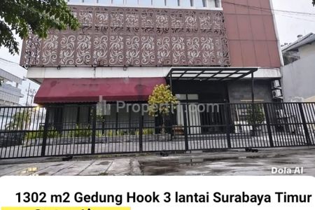 Dijual Gedung di Raya Kenjeran - Hook Modern 3 Lantai Hadap Nol Jalan Raya Surabaya Timur - Parkiran 10 Mobil Luas Cocok Buat Segala Usaha, Bank