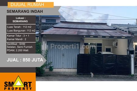 Jual Rumah di Semarang Indah Dekat Mall The Park Semarang