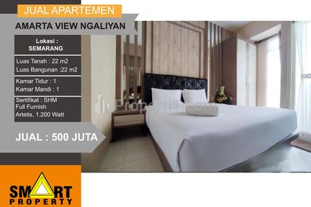 Jual Apartemen Amartha View Ngaliyan Semarang - Studio Furnished