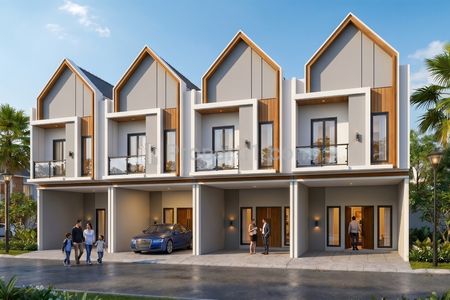Dijual Rumah Baru LT 62,5 m2 di Kemayoran, Jakarta Pusat Murah