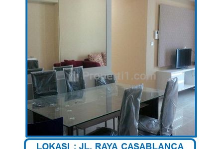 Jual Apartemen Casa Grande Tipe 2+1 Bedrooms Furnished di Tebet, Jakarta Selatan