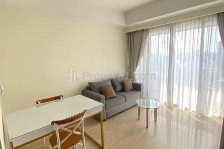 Disewakan Luxury Apartemen 2 Kamar Furnish di Menteng Park Jakarta Pusat