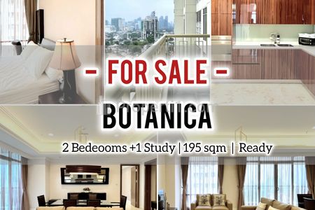 Jual Cepat & Ready Apartemen Botanica 2+1BR 195sqm, Well Maintained Unit, Direct Owner By Inhouse Botanica - Yani Lim 08174969303