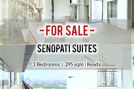 JUAL CEPAT Apartemen Senopati Suites at SCBD, 3BR 295sqm, Best Double View, RARE Unit, Ready to Move In, Direct Owner - Yani Lim 08174969303