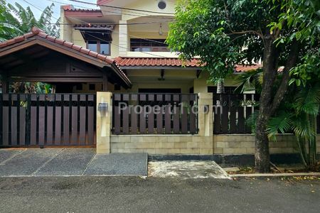 Dijual Rumah Secondary Dalam Komplek Asri Siap Huni di ondok Kelapa Jakarta Timur