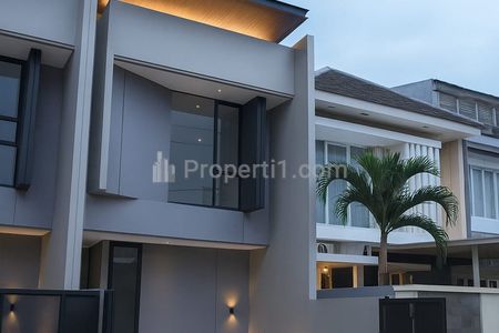 Dijual Rumah Baru 2 Lantai di Perumahan Sutorejo Prima Indah Utara Kec Mulyorejo Surabaya SHM IMB PBB Siap Huni Cash KPR