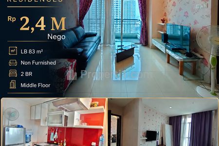 Jual Cepat Apartemen Central Park 2 BR Furnish, Lokasi Strategis Dekat Mall & Kampus