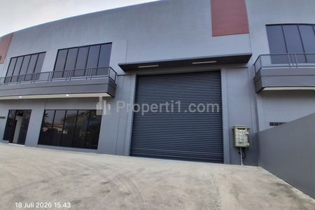 Sewa Gudang Baru, Ada Tiga Unit Luas 1336m2 Bangunan 1172m2 di Kawasan Industri Delta Silikon, Dekat GIIC, KITIC, Deltamas, Jababeka, Cikarang, Jabar