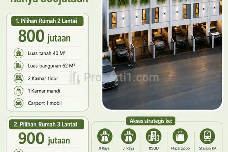 Dijual Rumah Inden di Condet, Jakarta Timur, Hanya 800 Jutaan