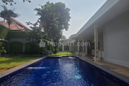 Disewakan Rumah di Ampera Dekat Kemang, Jakarta Selatan | LT 980 m² | Swimming Pool | Cocok Kantor & Usaha