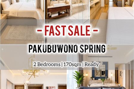 Jual Apartemen Pakubuwono Spring Jakarta Selatan, Bagus & Ready 2BR 170 sqm Fully Furnished, Direct Owner - Yani Lim
