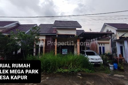 Dijual Rumah Komplek Mega Park, Jalan Desa Kapur, Kubu Raya, Kalimantan Barat.