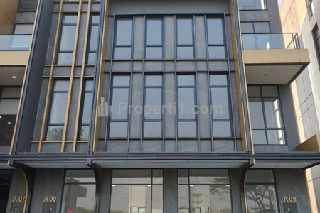 Disewakan Ruko 4 Lantai Iconix Studio Loft BSD