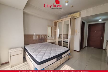 Disewakan Apartemen Studio Furnished Royal Mediterania Garden Podomoro City