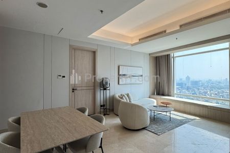 Apartment for Rent at Kempinski Residence Location in Central Jakarta - 2BR Modern Fully Furnished