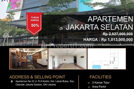 Jual Apartemen Poins Square Harga Murah Lokasi Lebak Bulus Jakarta Selatan