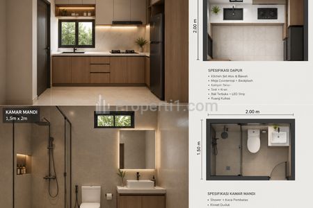 Dijual Rumah Cantik Tipe 45/75 di Cileunyi Bandung Timur