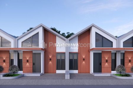 Dijual Rumah Minimalis Scandinavian Style di Bedahan Depok