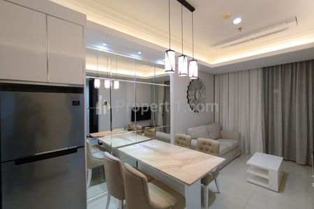 Apartment for Rent at Casa Grande Location in South Jakarta - 2+1BR Modern Fully Furnished