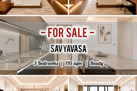 Jual Cepat Apartemen Savyavasa at Dharmawangsa, 3BR 195sqm, Furnished, Ready to Used, Direct Owner - Yani Lim 08174969303