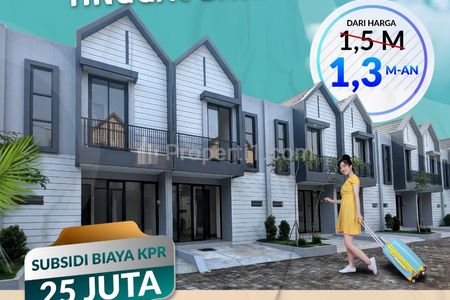Dijual Rumah 2 Lantai di Anggrek Residence Prapen Jemursari Surabaya