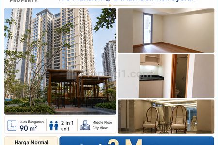 Dijual Ruang Kantor Semi Furnished 90 m² di The Mansion Kemayoran