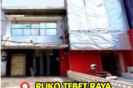 Dijual Cepat Ruko Tebet Raya Jakarta Selatan, Lokasi Sangat Strategis Akses Jalan Raya