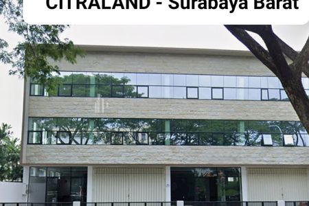 Dijual Gedung Baru 805 m2 Surabaya Barat - Raya Bukit Golf Citraland - Nol Jalan Raya Kembar - Parkiran Mobil Luas - Komersial Area