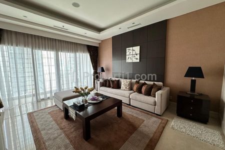For Lease Apartment Capital Residence SCBD South Jakarta -  Size 148 Sqm 3+1BR Furnished Private Lift