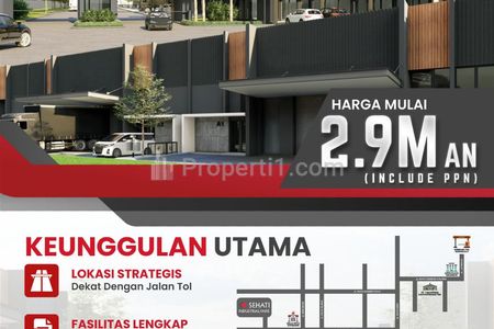 Dijual Gudang Baru Gress Sehati Wonoayu, Sidoarjo