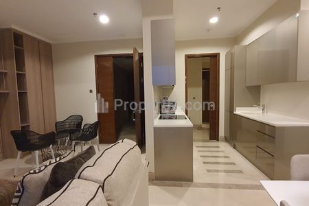 For Rent Apartment District 8 SCBD South Jakarta - Tower Infinity 1BR + Study Room 70 sqm Furnished