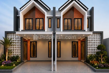 Dijual Rumah Baru Dalam Cluster di Pondok Kelapa Jakarta Timur