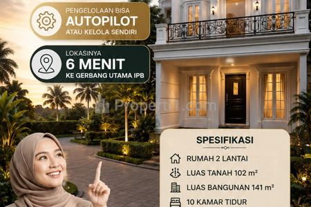 Jual Kost Kostan Premium Desain Classic di Balungbangjaya, Dekat IPB Dramaga Bogor