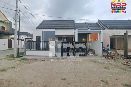 Dijual Rumah Baru Posisi Hook di Sobo Banyuwangi