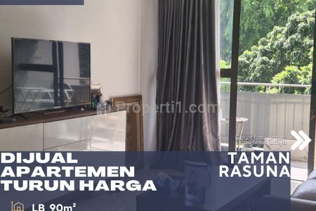 Jual Apartemen Taman Rasuna Kuningan Tipe 3BR Full Furnished Harga NJOP