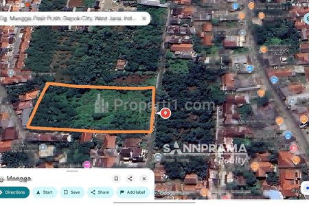 Dijual Lahan Premium Lokasi Strategis di Sawangan Depok