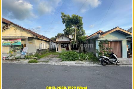 Dijual Tanah Pekarangan Strategis Dekat Kampus UGM Jalan Kayen Kaliurang Km 7 SHM Mangku Aspal