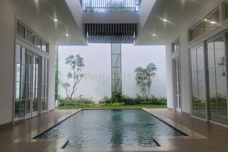 Jual Rumah Mewah Siap Huni Jalan Cianjur Menteng Jakarta Pusat 6BR Ada Kolam Renang Luas Tanah 879m2 Luas Bangunan 1250m2