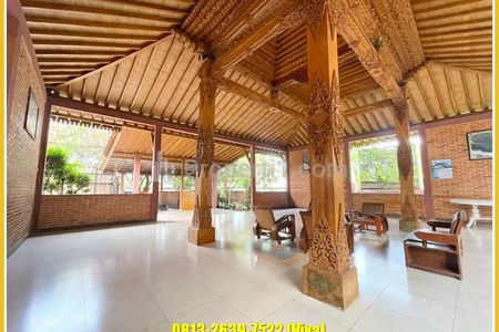 Dijual Rumah Joglo Kayu Jati di Pakem Sleman - 3 Menit Jakal Dekat Kopi Rolas & Kopi Klotok