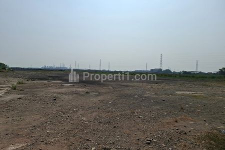 Dijual/Disewakan Tanah Open Yard di Marunda Jakarta Utara