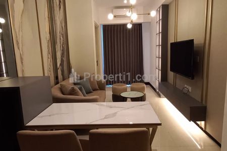 Disewakan Apartemen Anderson Lantai 9 New Gress Connect Pakuwon Mall, Surabaya Barat - 2 BR Furnished