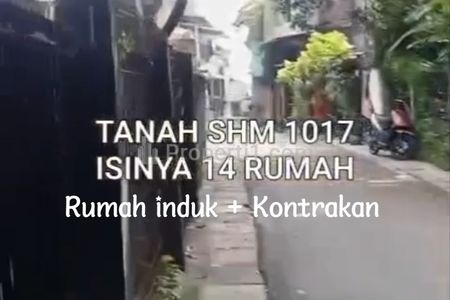 Dijual Tanah Bonus Rumah Kontrakan Bebas Banjir Strategis Dekat Kampus UI Depok