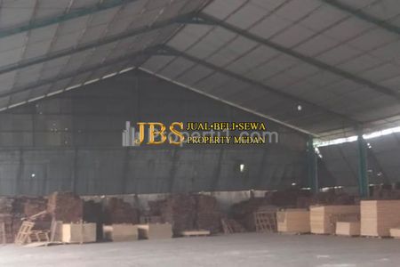 Dijual Gudang Bintang Terang di Jalan Medan Binjai 13,8KM, Sunggal, Deli Serdang, Sumatera Utara
