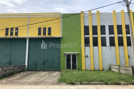 Disewakan Gudang Bizhub Serpong Bogor - Luas 504 m2 - Gunung Sindur Container 40 Feet