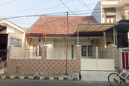 Disewakan Rumah ROW Jalan Lebar Griya Babatan Mukti Wiyung Surabaya