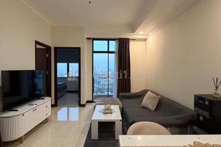 Disewakan Apartemen Permata Hijau Suites 2BR 60m² Full Furnished Dekat Senayan