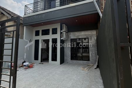 Dijual Rumah Baru 2 Lantai 2 Unit 100% Pondasi & Bangunan Baru Cluster Taman Raya Citra Raya Tangerang, Indent 3 Bulan Langsung Siap Huni